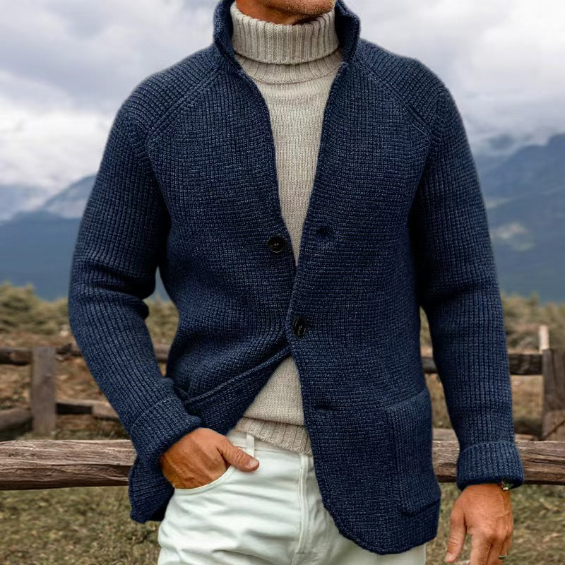 Erwin | Strickjacke in grober Strickoptik