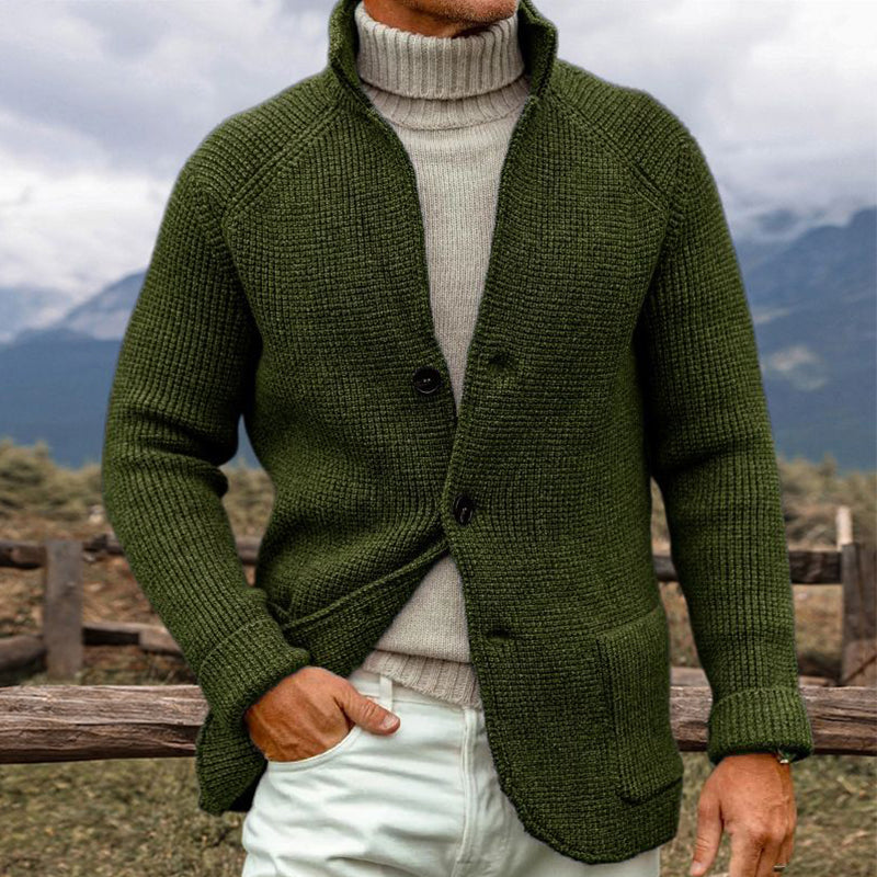 Erwin | Strickjacke in grober Strickoptik
