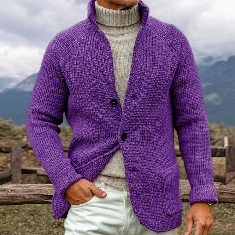 Erwin | Strickjacke in grober Strickoptik