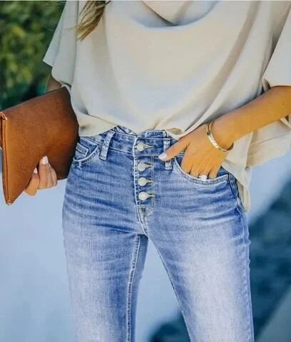 Kerryl - Jeanshose mit hoher Taille