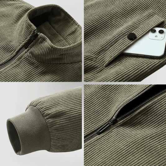 Max | Cordjacke mit Fleecefutter