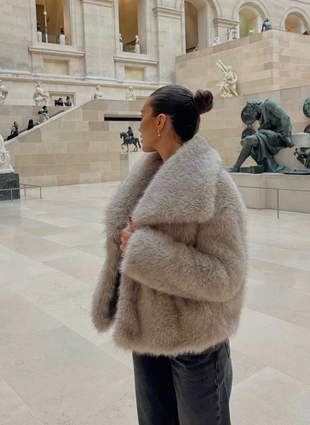 Mia | Kunstpelzmantel