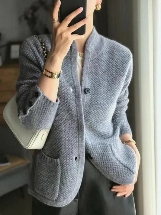 Tess - Damenjacke aus reiner Kaschmirwolle
