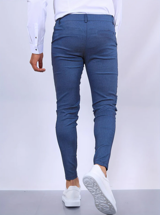 Lia | Blaue Stretch-Hosen